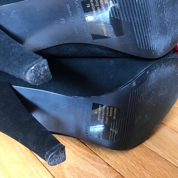 Gorgeous Colin Stuart thigh high suede boots. - Picture 5 of 9